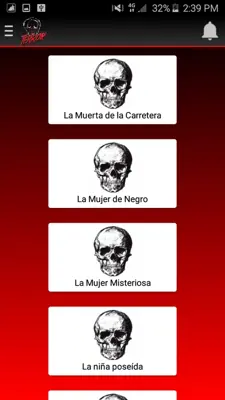 Audios de Terror android App screenshot 3