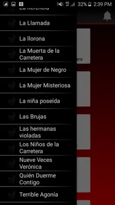 Audios de Terror android App screenshot 4